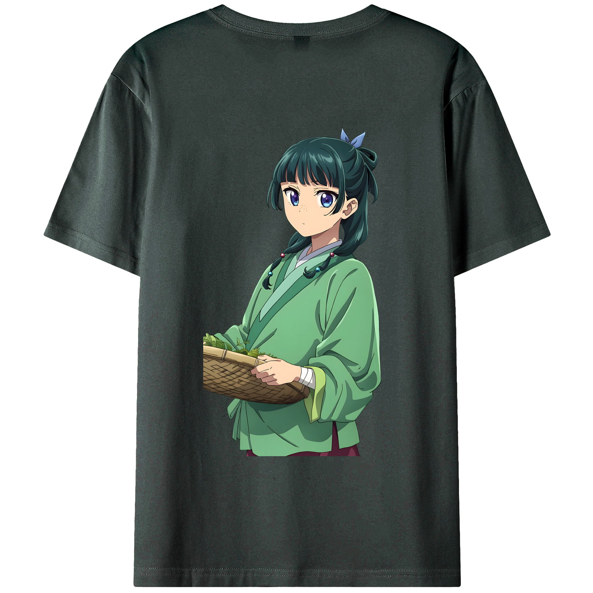（画像用）  綿100％ メンズ半袖Tシャツ（バックプリント） 通気性